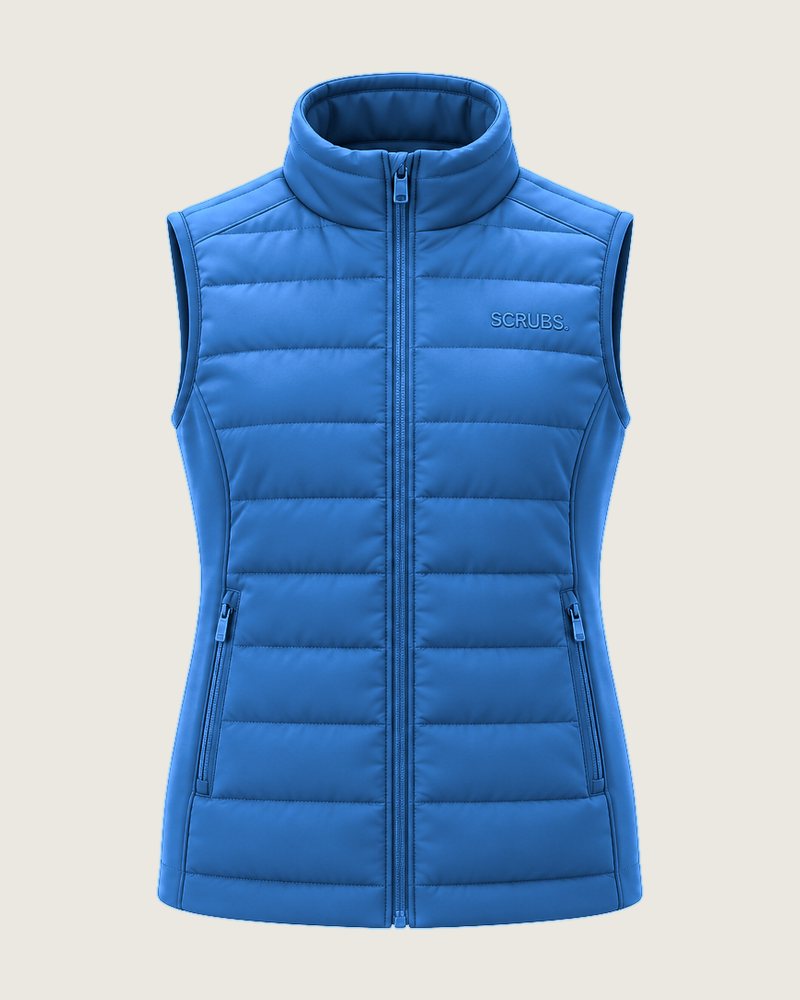 The Gilet quilted vest in Ward