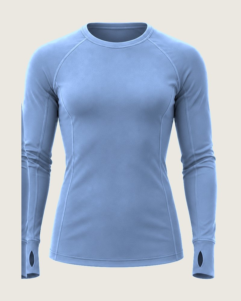 The Layer long-sleeve underscrub in Sky