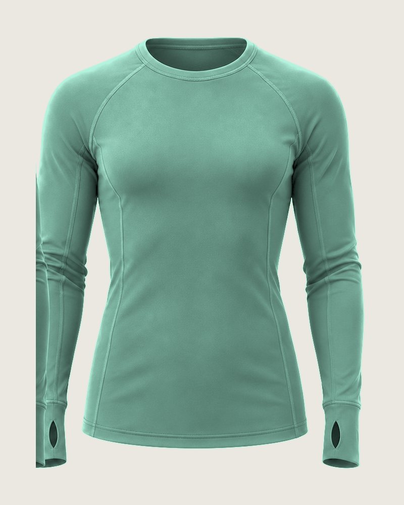 The Layer long-sleeve underscrub in Theatre