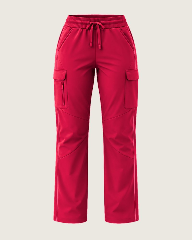 The Cargo cargo trouser in Cherry