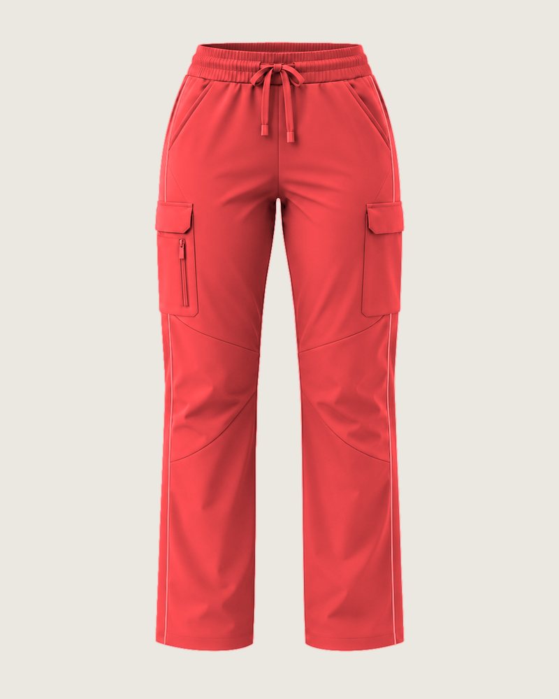 The Cargo cargo trouser in Coral