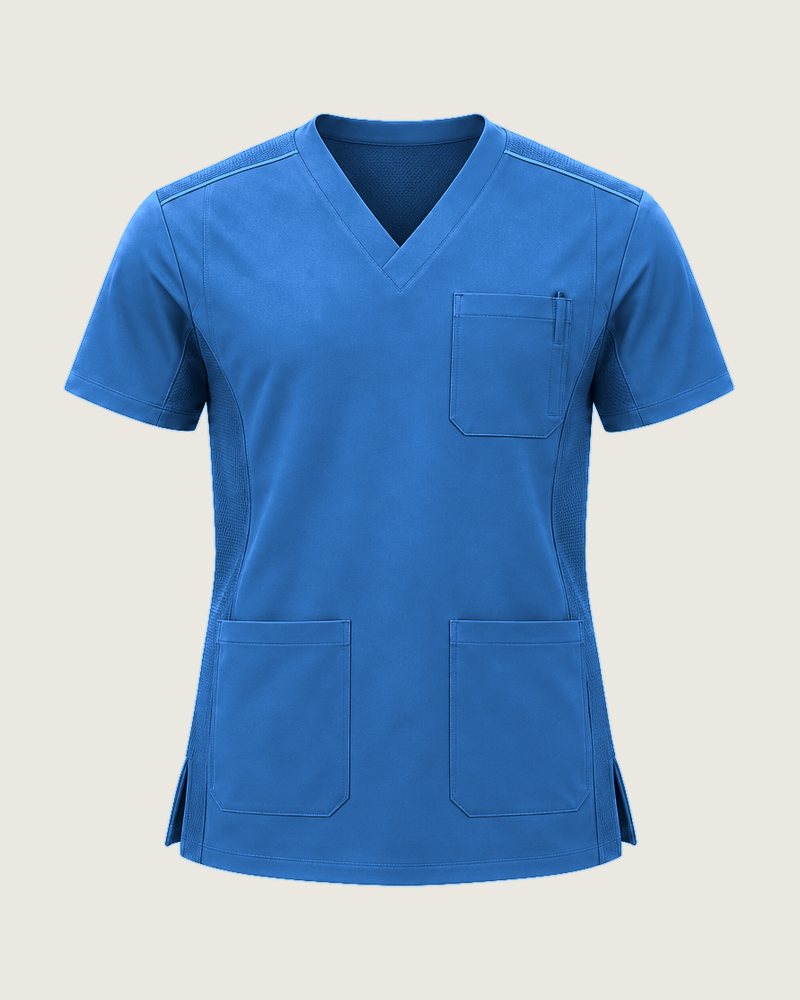 The Early three-pocket v-neck top in Ward