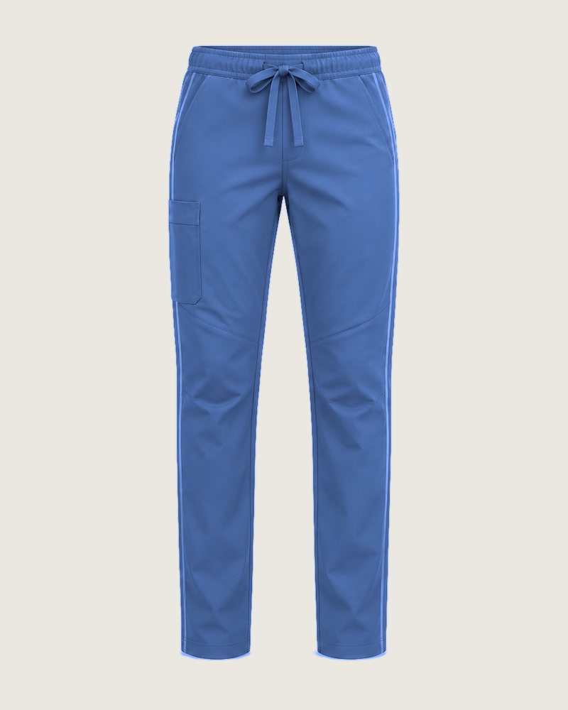 The Longday straight-leg trouser in Denim