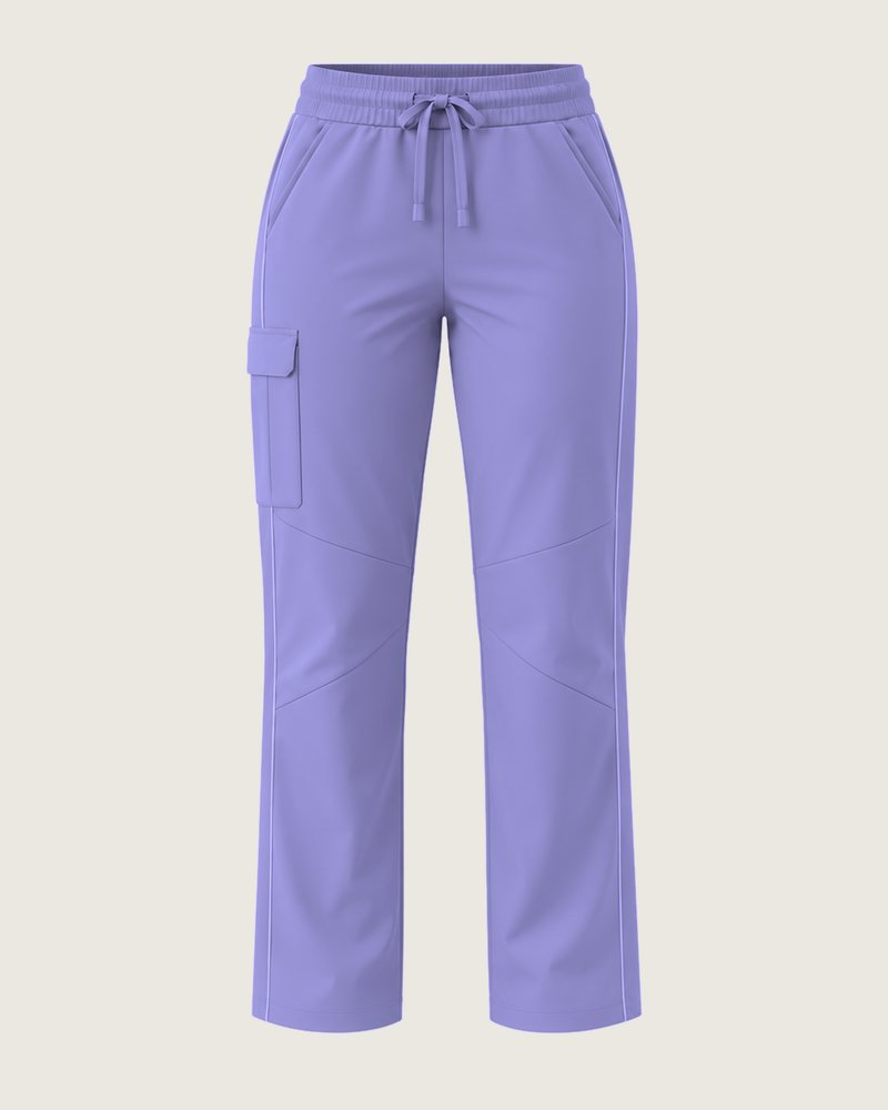 The Longday straight-leg trouser in Lilac