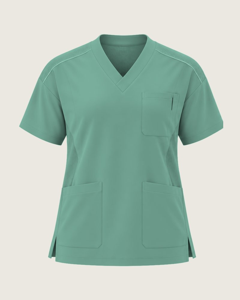 The Rounds relaxed three-pocket top in Theatre
