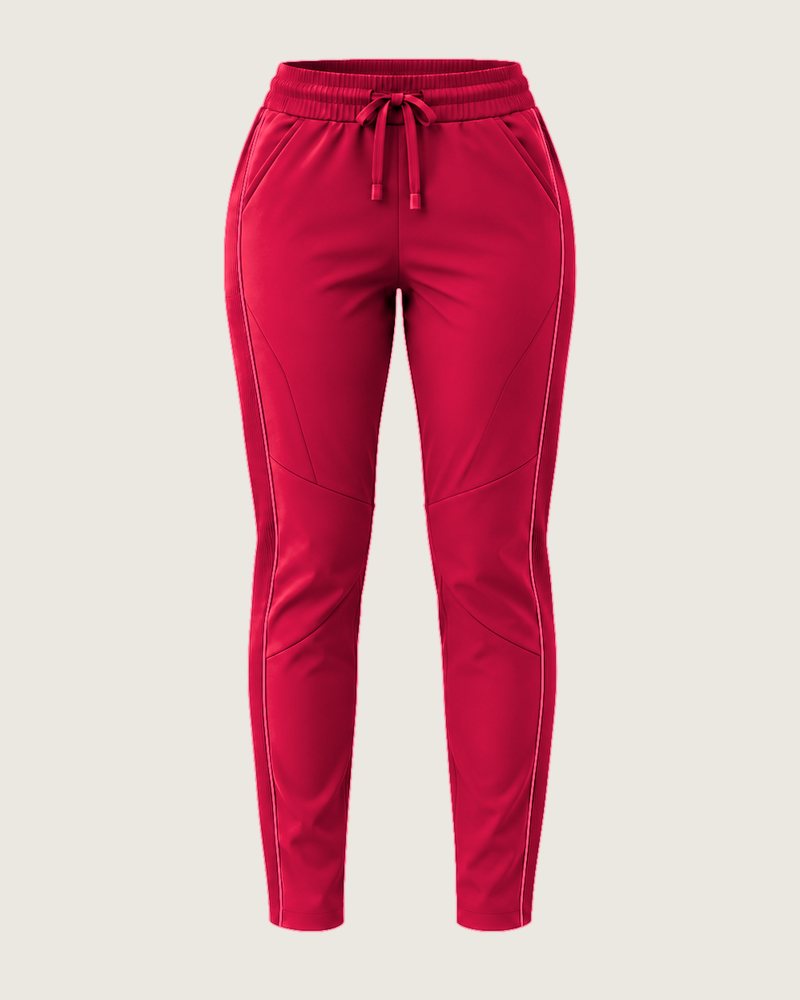 The Tapered slim tapered trouser in Cherry