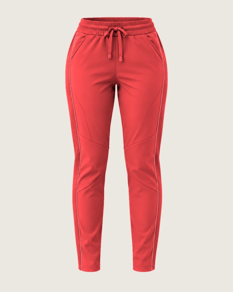 The Tapered slim tapered trouser in Coral