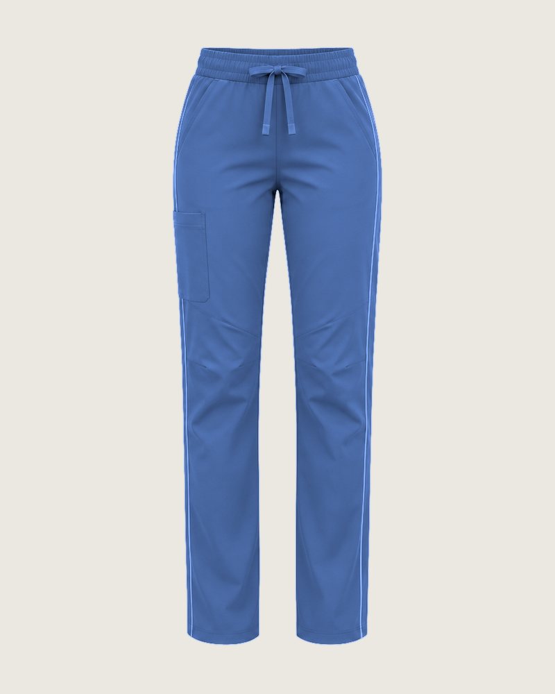 The Longday straight-leg trouser in Denim