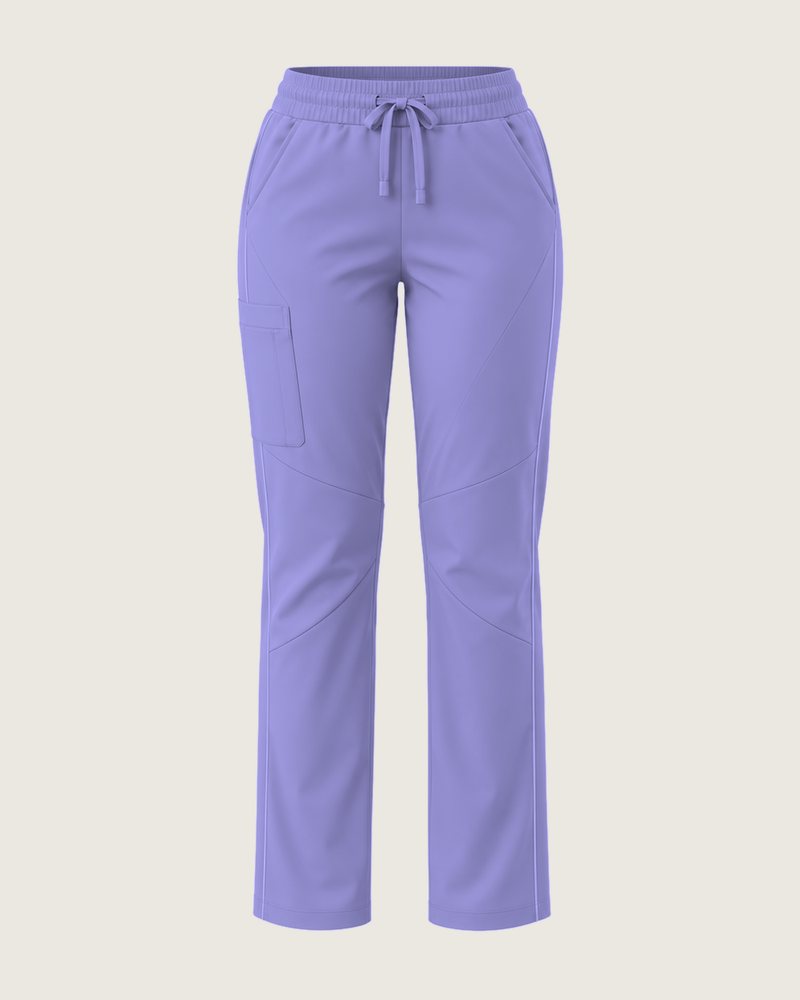The Longday straight-leg trouser in Lilac