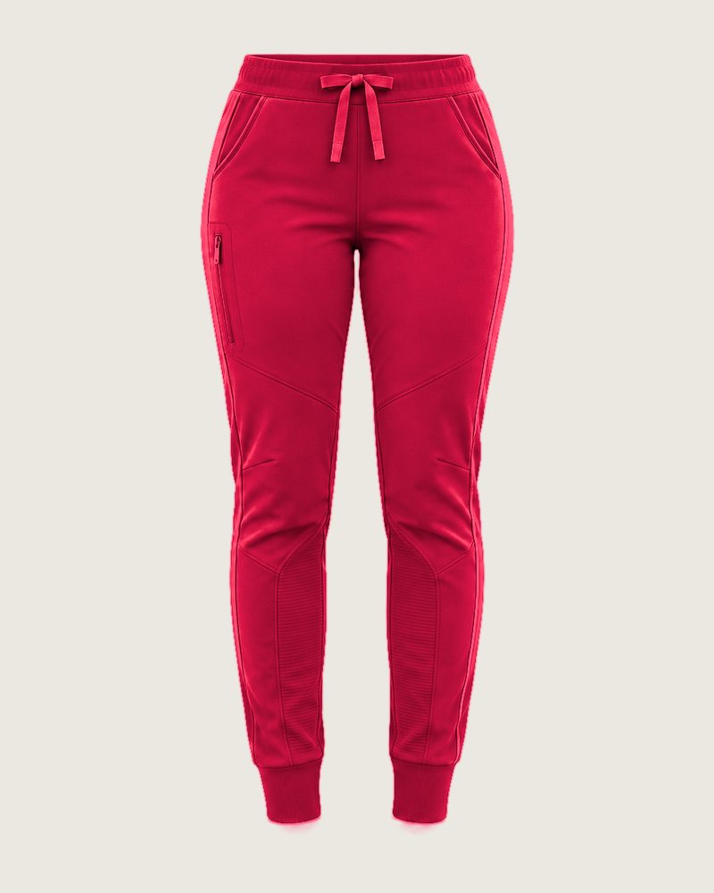 The Nightshift jogger trouser in Cherry