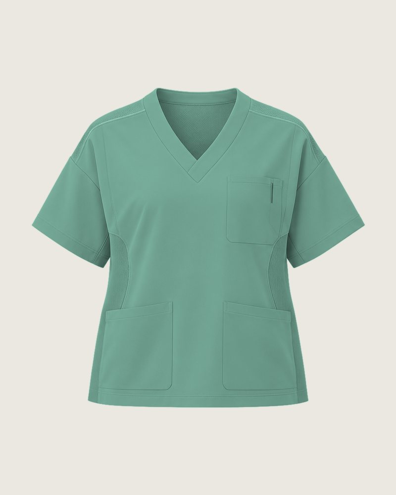 The Rounds three-pocket oversized top in Theatre
